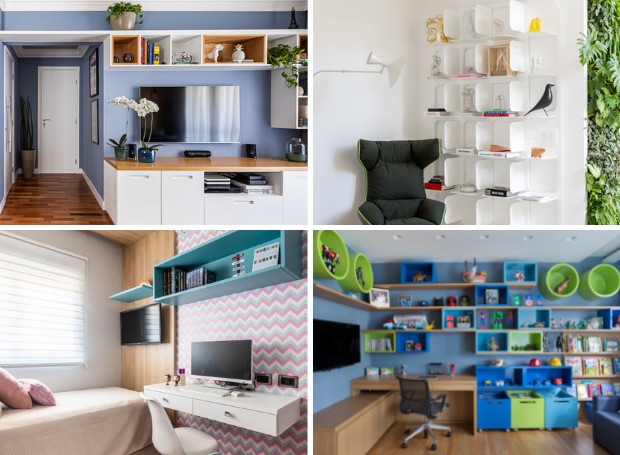 quanto custa colocar nichos e prateleiras no quarto