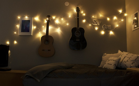 decoração quarto infantil pisca pisca