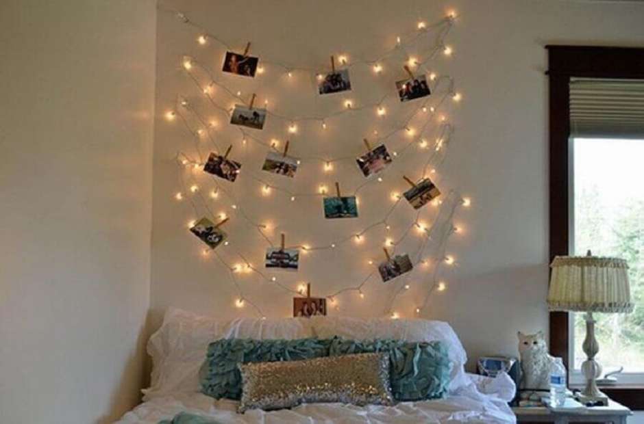 decoração quarto infantil pisca pisca