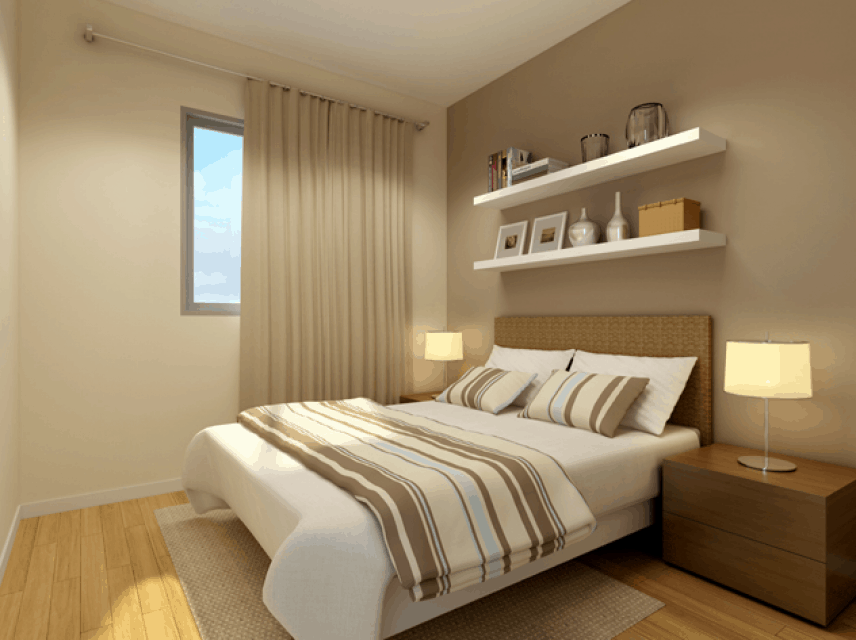 decoração de quarto de casal moderno e barato