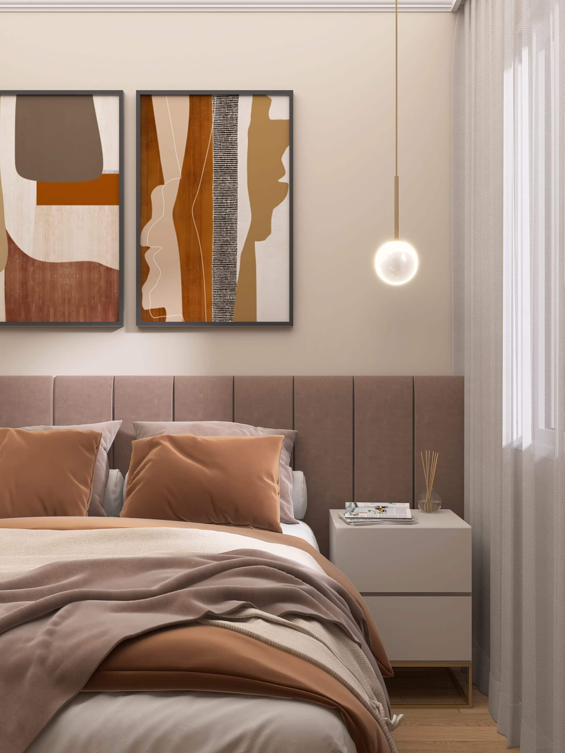 decoração de quarto de casal pequeno