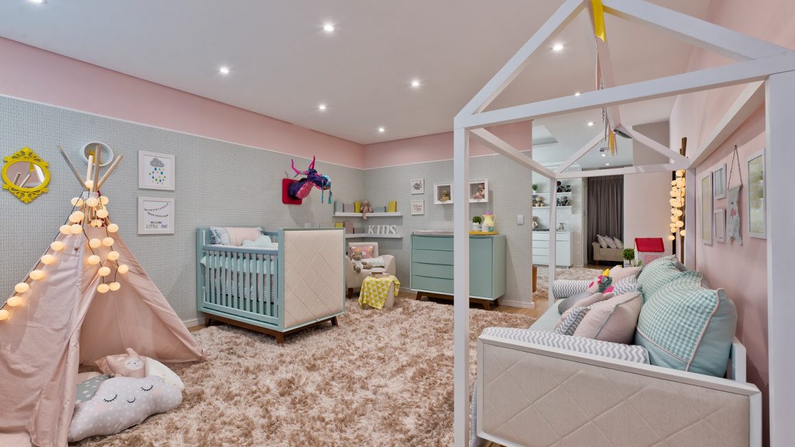 Organização Inteligente: Soluções para Quarto de Menina Pequeno
