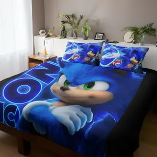 decoração de quarto do sonic