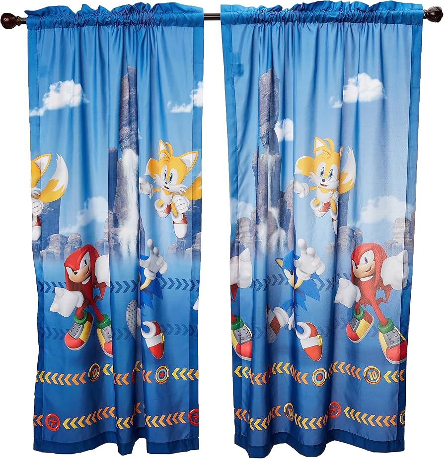 ideias criativas para decorar quarto do sonic