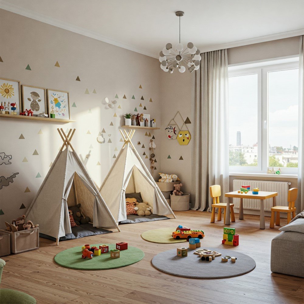 Maximizando Espaços: Móveis Inteligentes e Beliches Divertidos para Quartos Infantis