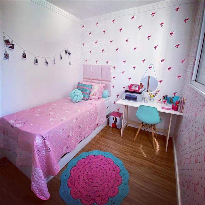 decoração de quarto infantil feminino simples e barato