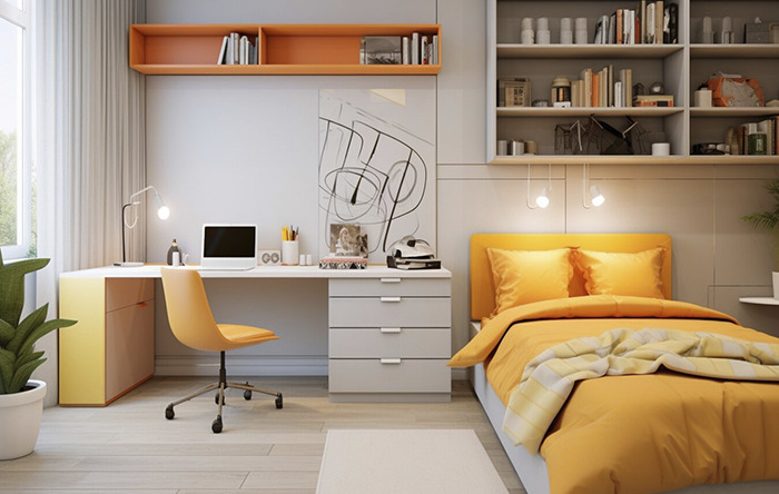 decoração de quarto menino adolescente