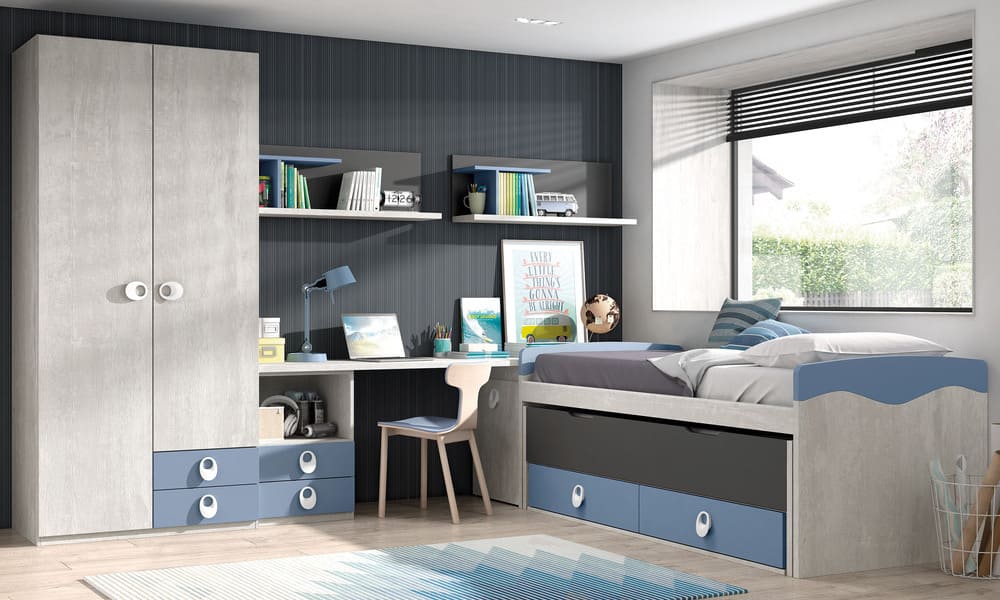 bancada de estudos ideal quarto adolescente