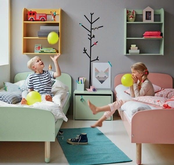 beliche ou camas separadas quarto irmãos