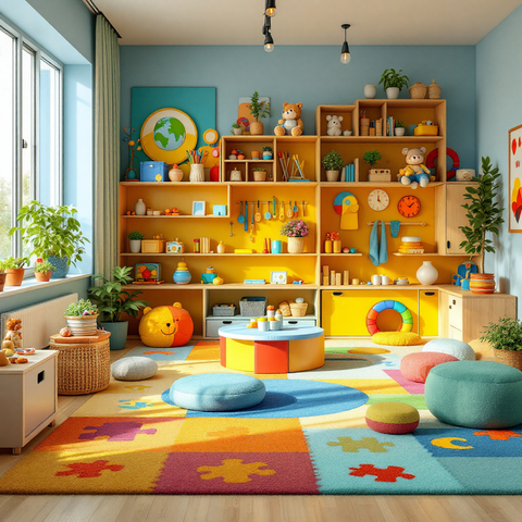 decoração de quarto para autista