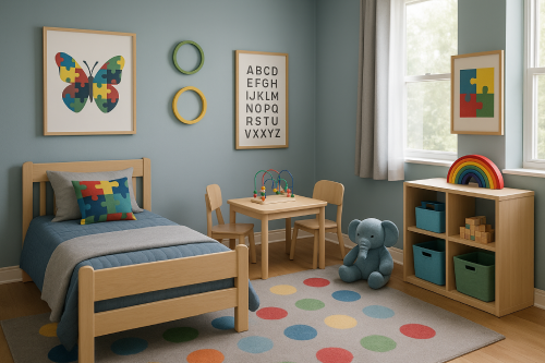 erros comuns decorar quarto autista evitar