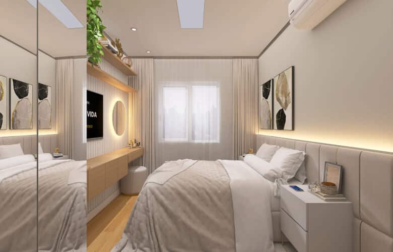 decoração de quarto pequeno