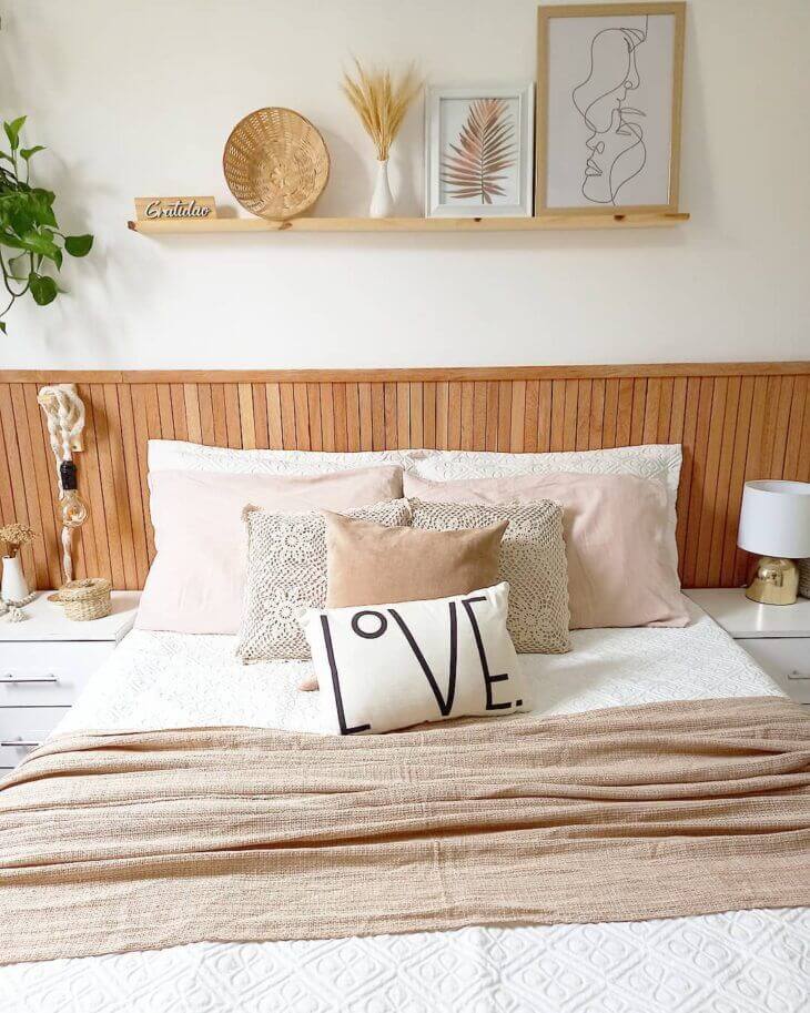 Cabeceiras DIY: Soluções Criativas para um Quarto Único