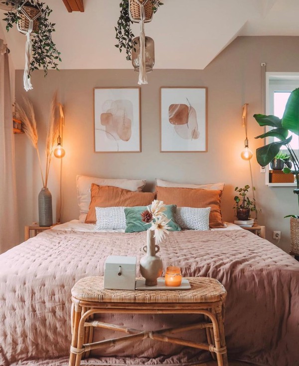 Transforme seu Quarto: Ideias Criativas de Iluminação e Têxteis
