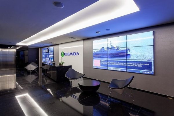 ideias criativas decoração recepção empresa