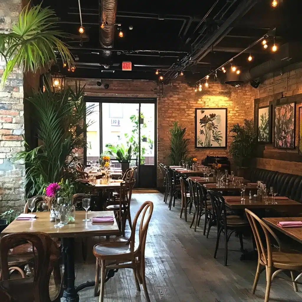 custo médio decoração restaurante com plantas