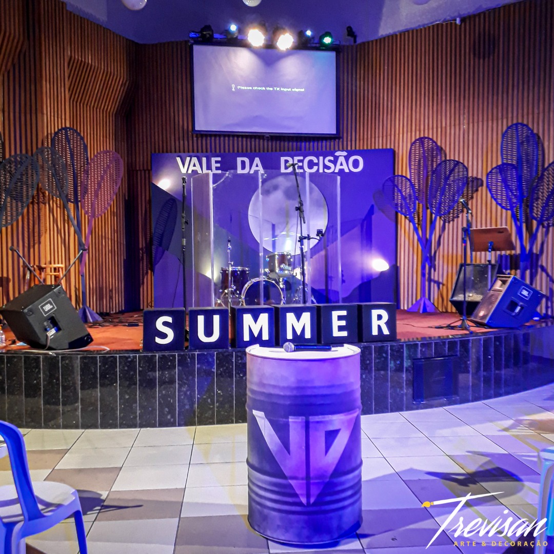 decoração de retiro para jovens