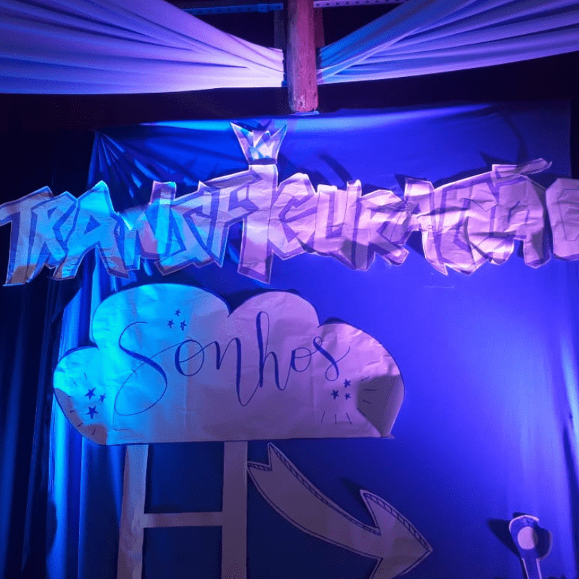 ideias criativas decoração retiro jovens