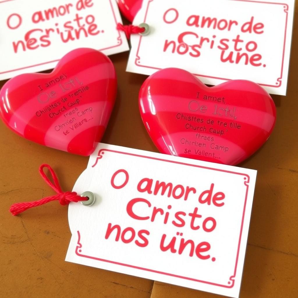 decoração barata retiro jovens materiais