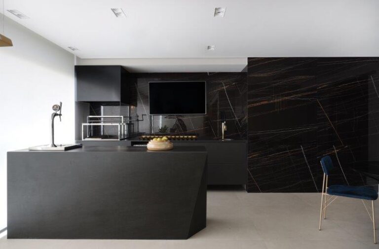 custo decorar sala com moveis pretos