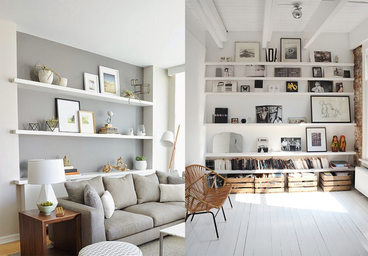 Onde Instalar Suas Prateleiras na Sala: Dicas e Truques