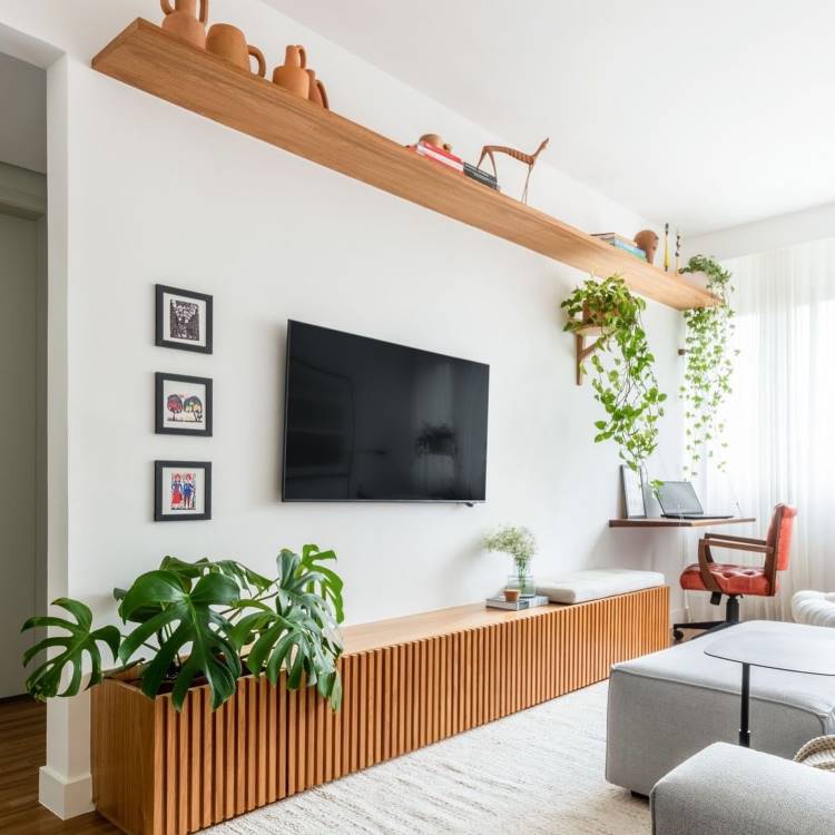 Guia Completo de Estilos de Prateleiras para Sala