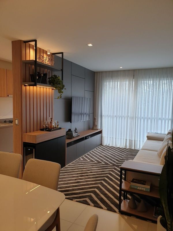 rack preto vs rack branco para sala