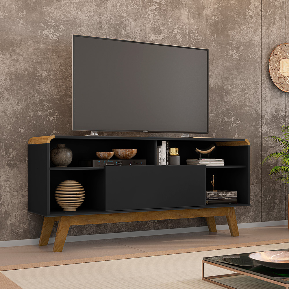 preço médio rack preto sala