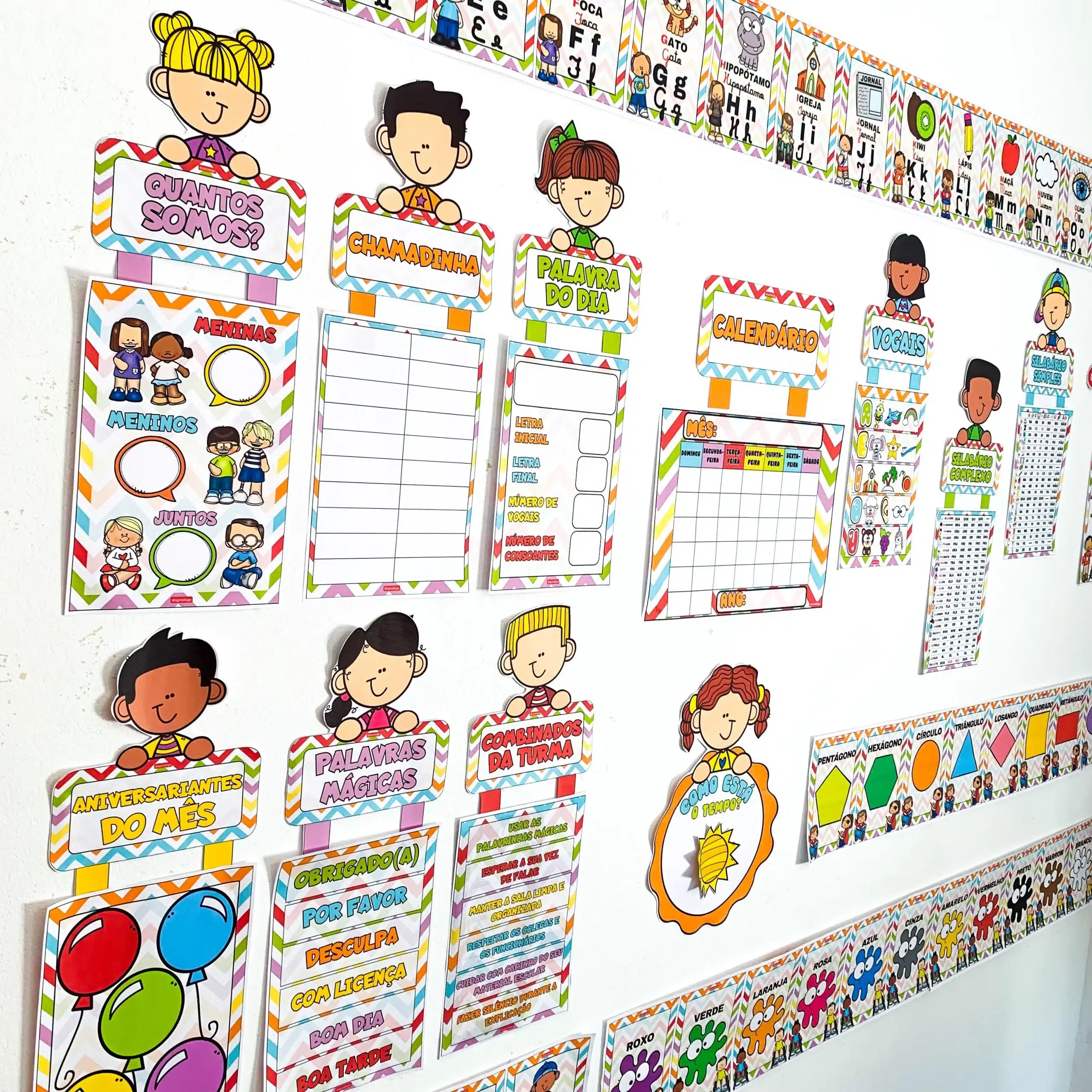 decoração de sala de aula