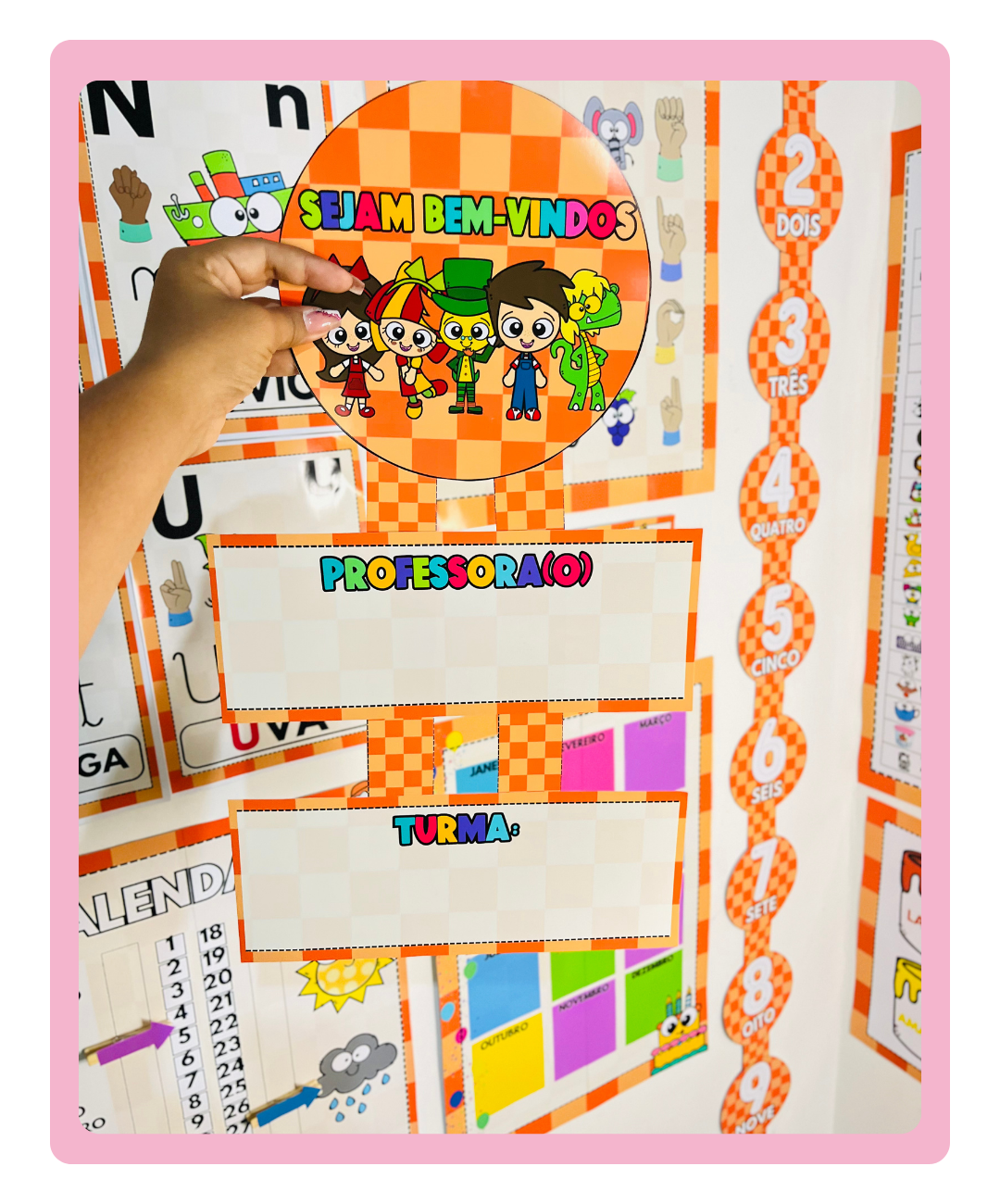 decoração de sala de aula