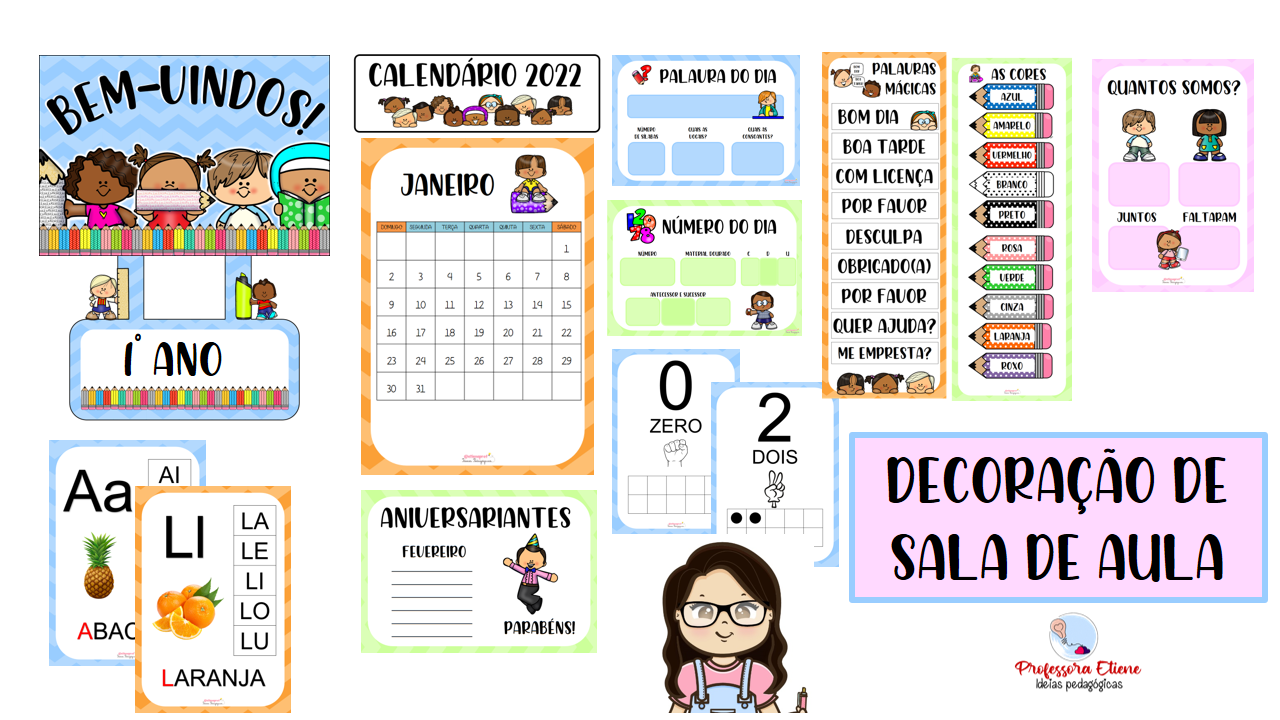 decoração de sala de aula 3 ano fundamental