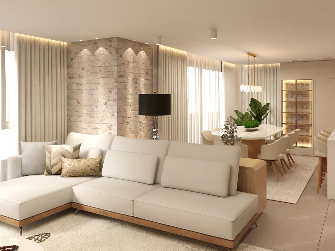 erros comuns decoração sala moderna