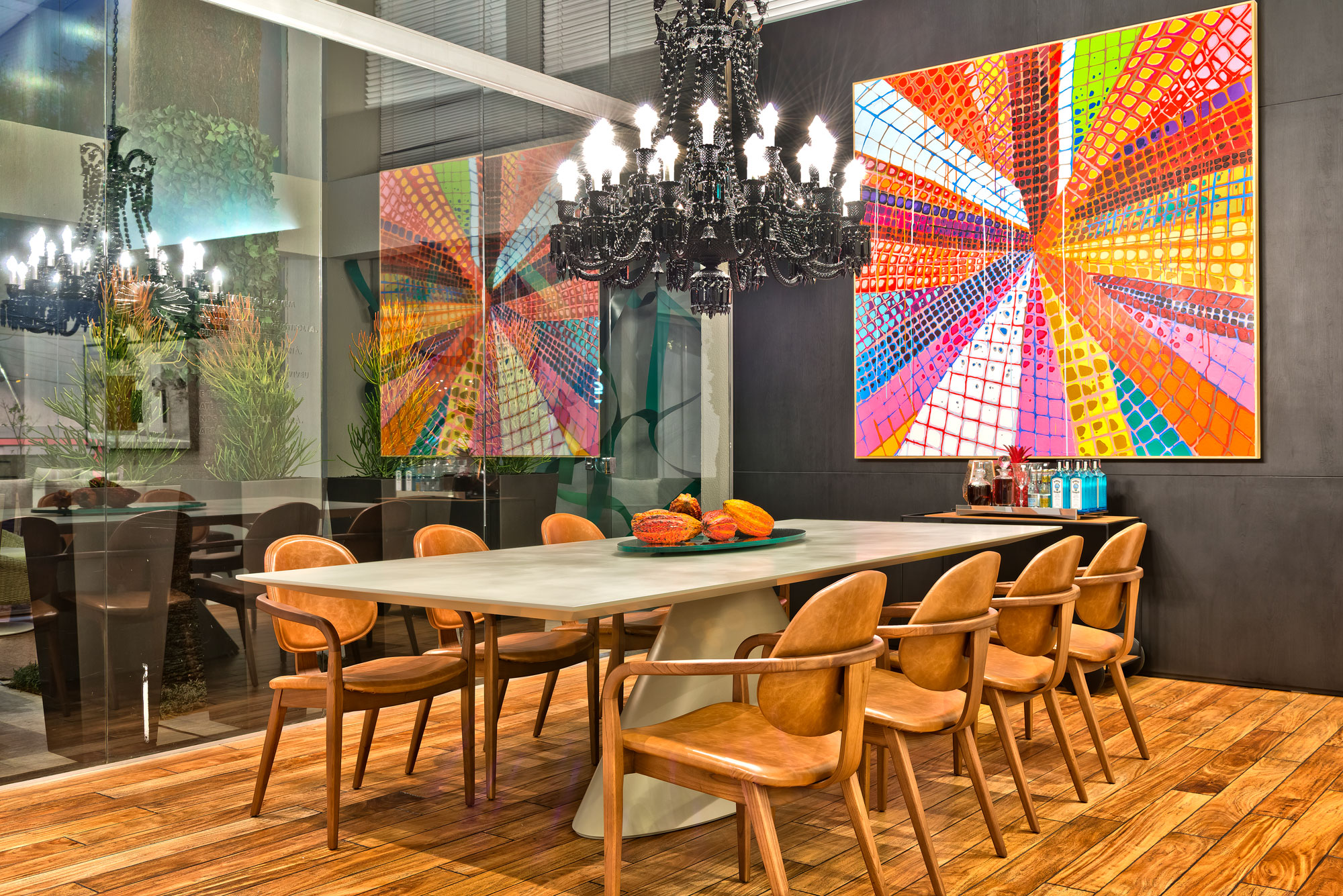 decoração de sala de jantar