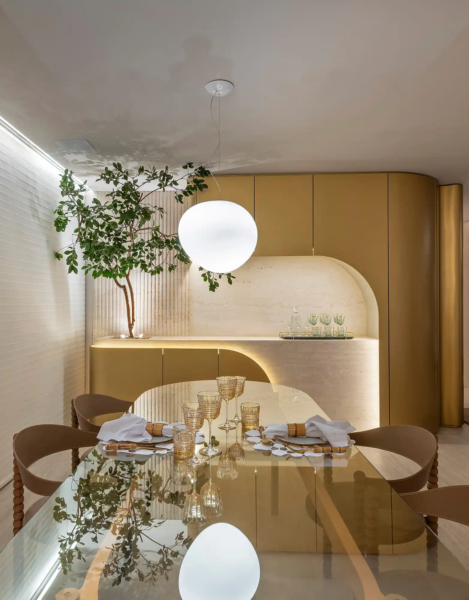 decoração de sala de jantar