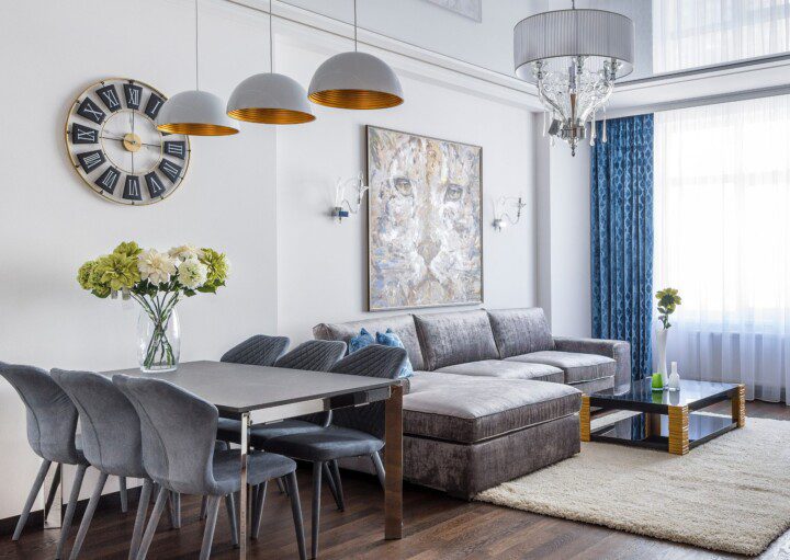 decoração de sala de jantar