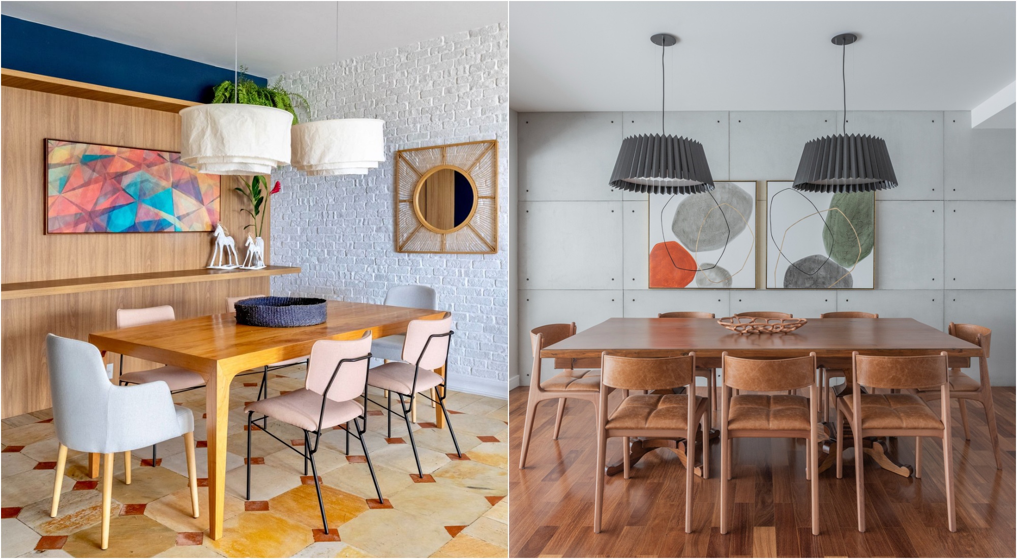 decoração de sala de jantar