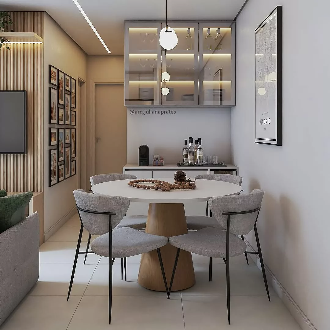 decoração de sala de jantar