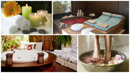 custo decoração sala massoterapia barata