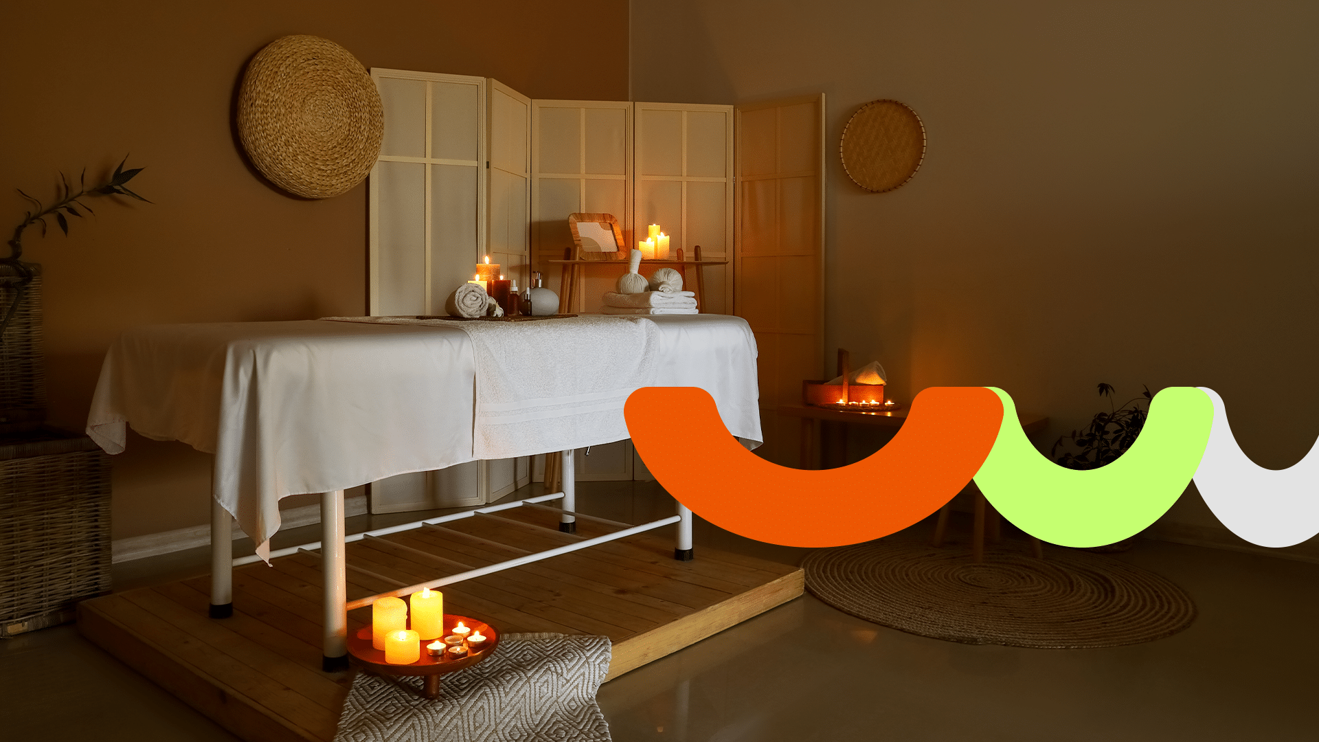 ideias criativas decoração sala massoterapia