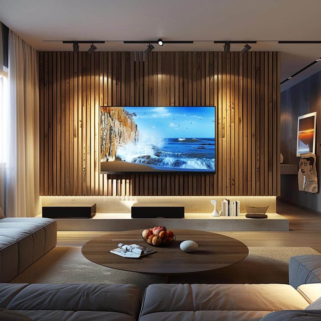 decoração de sala de tv