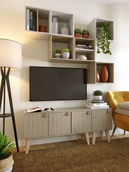 decoração de sala pequena