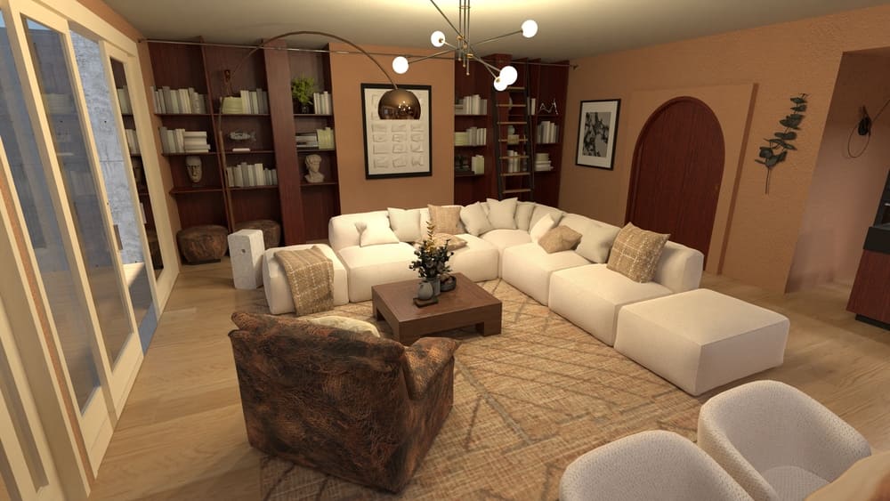 erros comuns ao decorar sala pequena com sofá de canto