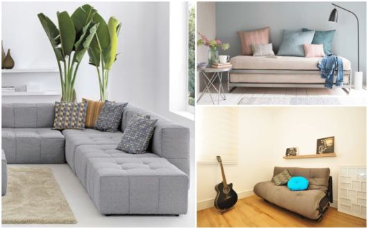 decorar sala pequena sem sofa barato