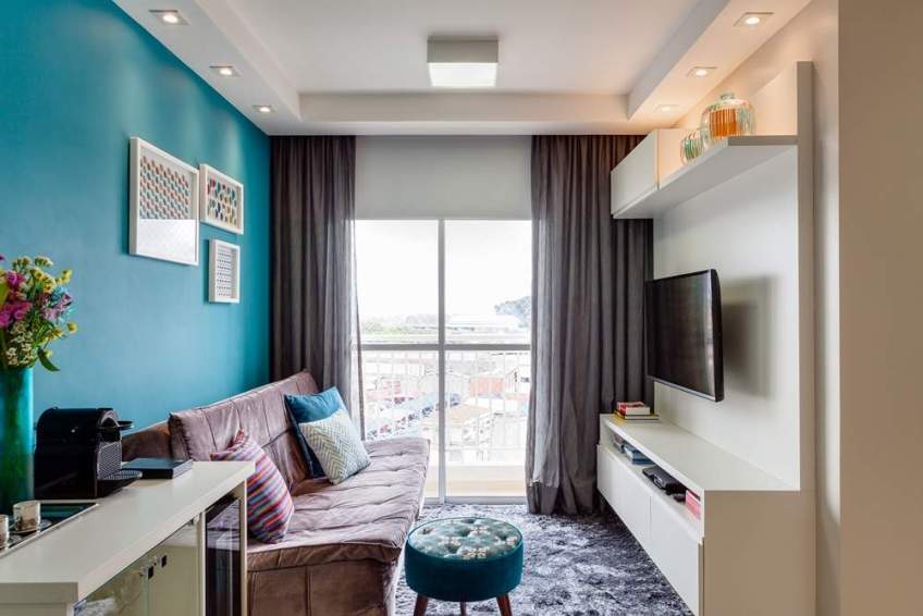 como usar rede de descanso sala pequena