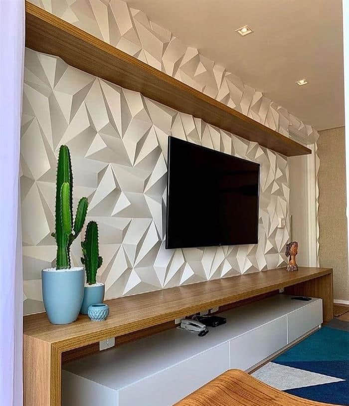 decoração de sala simples e barata