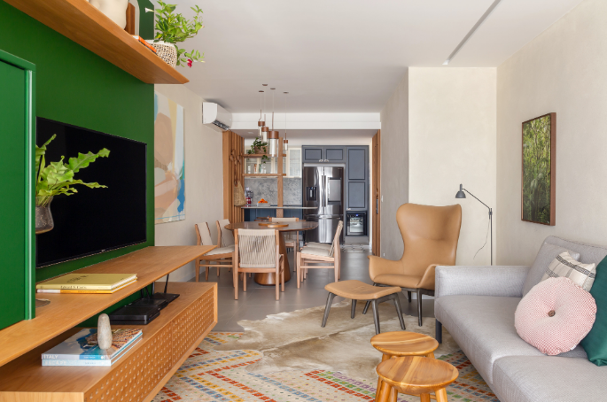 decoração de sala simples e elegante