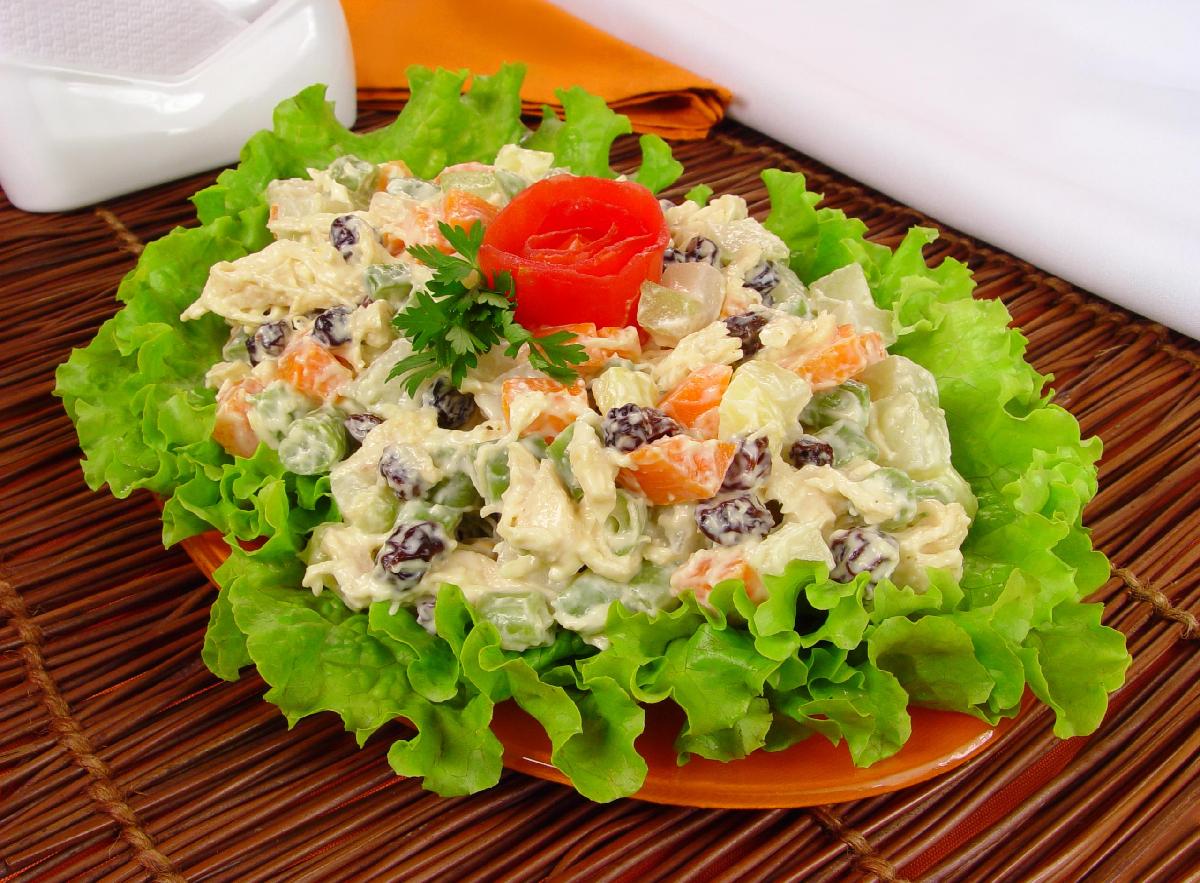 decoração de saladas simples