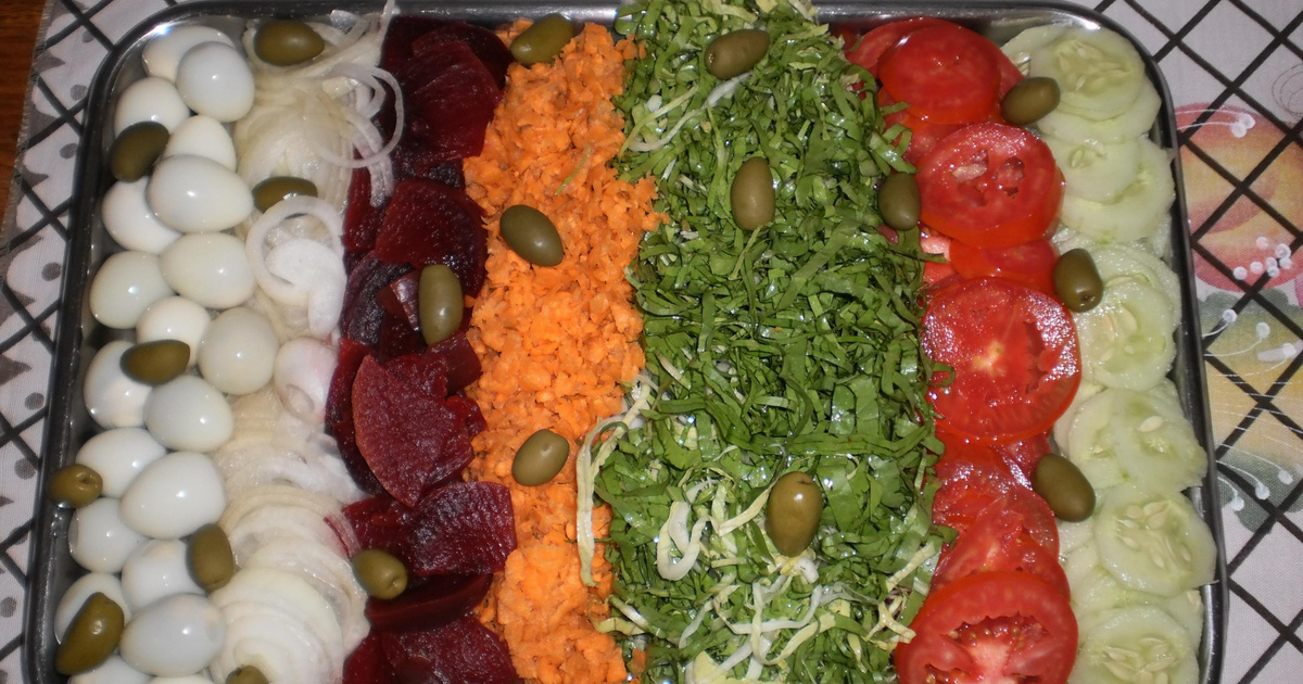 decoração de saladas simples