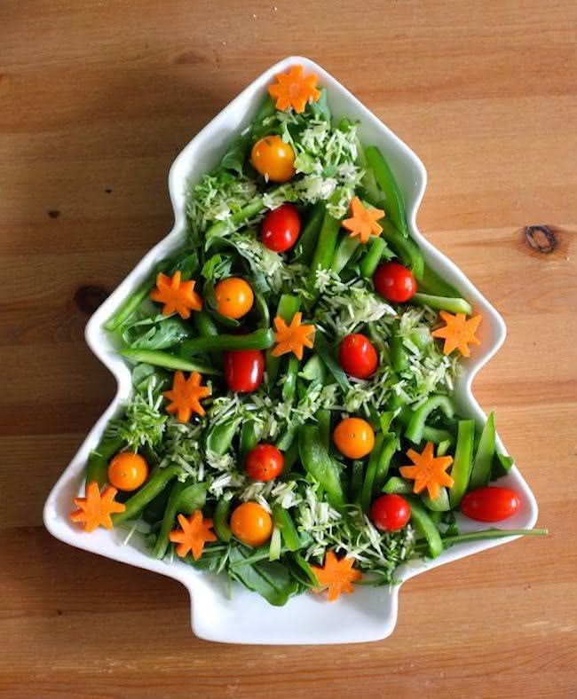 decoração de saladas simples