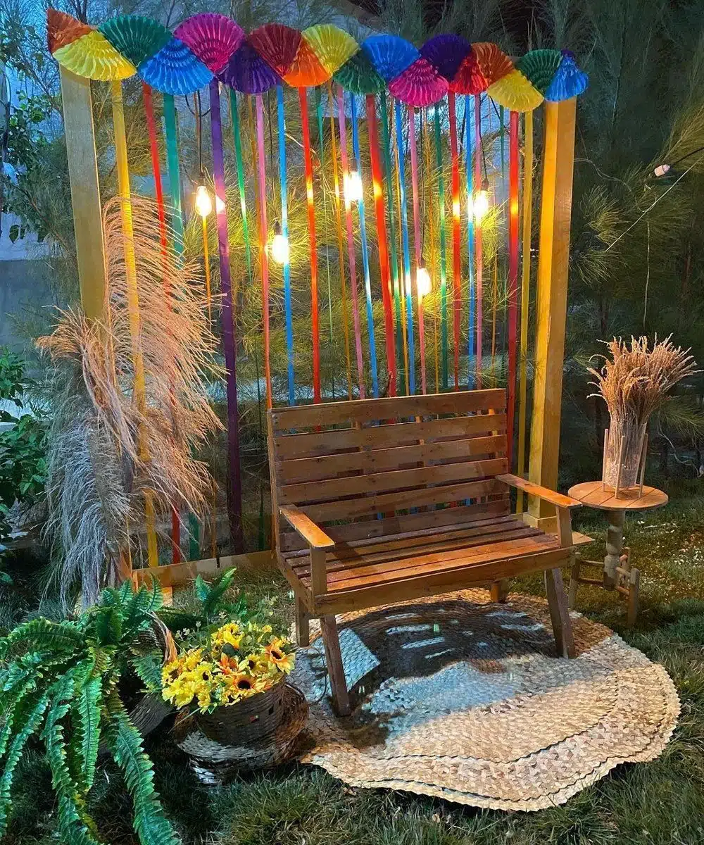 decoração de são joão na roça